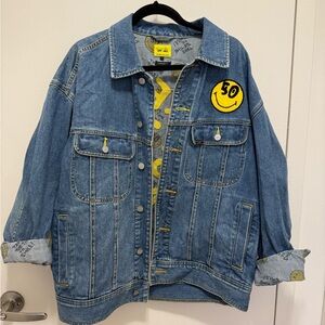 Smiley x Lee 50th Anniversary Smiley Patch Denim Jacket